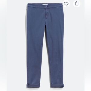 LILA RYAN Zuri Skinny Pant Blue Size 8 VGUC